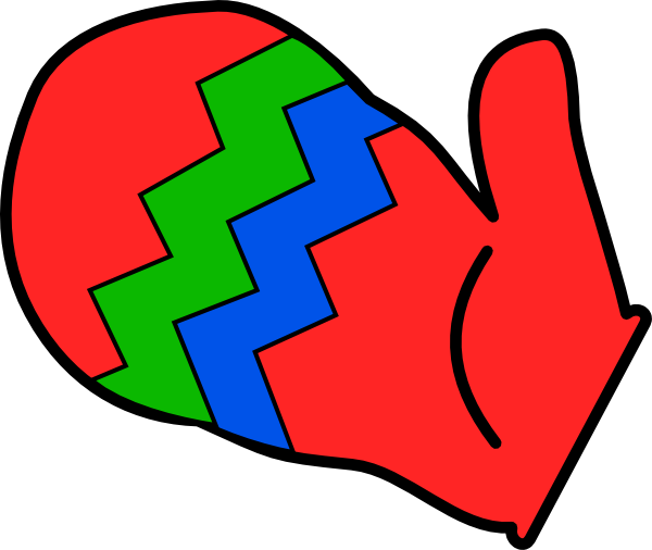600x506 Winter Gloves Clipart