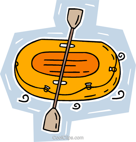 459x480 Rubber Dingy Royalty Free Vector Clip Art Illustration Vc009458