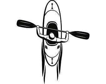 340x270 Canoe Raft Clip Art Etsy