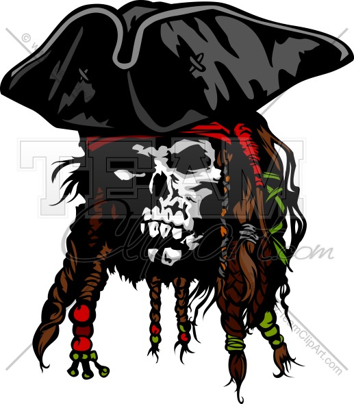 517x590 Pirate Mascot Clipart