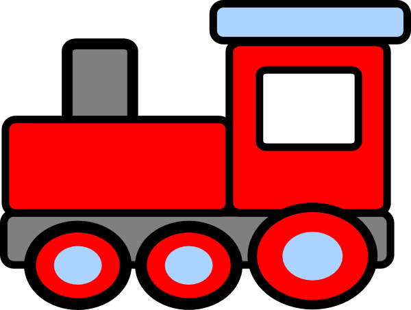 600x453 Railroad Clipart Toy Train