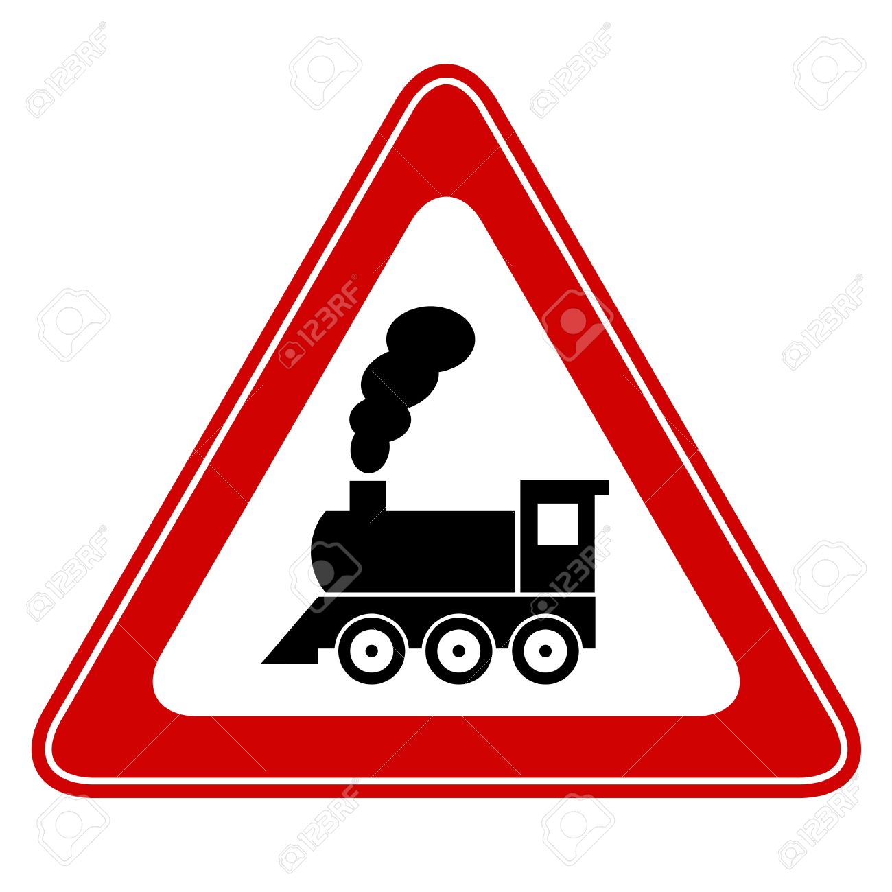 1300x1300 Railroad Clipart Traffic Sign