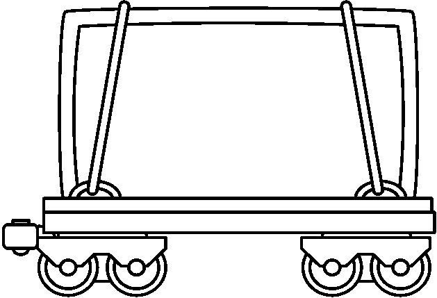 629x429 Railroad Outline Clipart