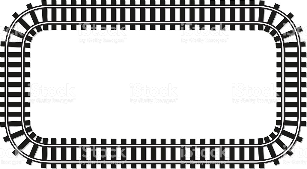 1024x563 Railways Clipart Border