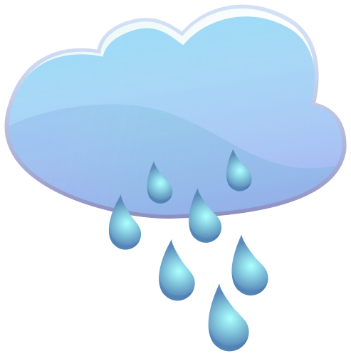 493x500 Cloud And Rain Drops Weather Icon Png Clip Art
