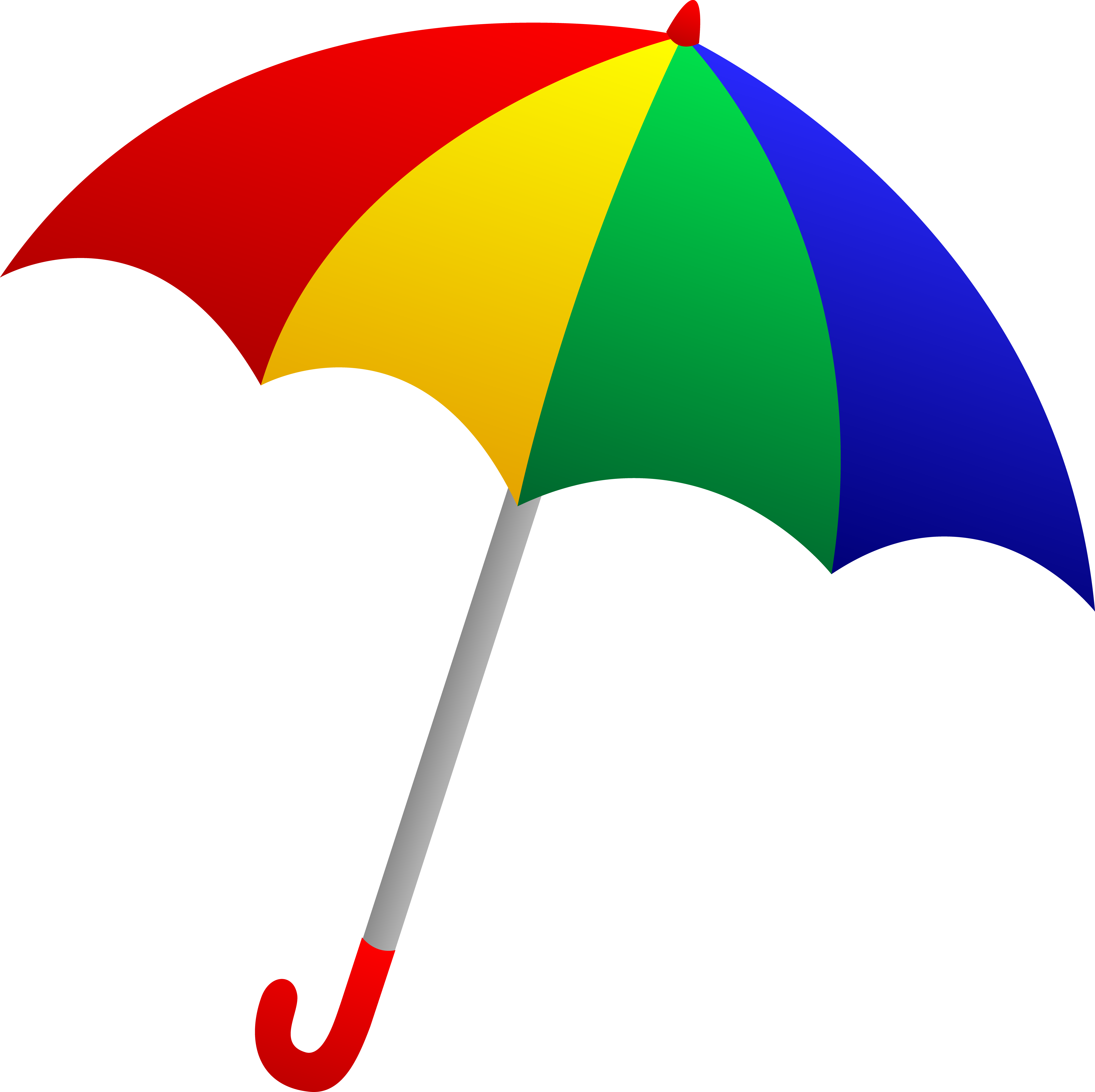 6607x6590 Umbrella Clipart