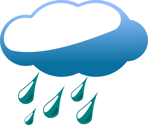 600x506 Rainy Cloud Clip Art