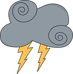 236x240 Gray Rain Cloud Clip Art