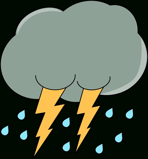 512x550 Top 10 Cloud With Rain Clipart