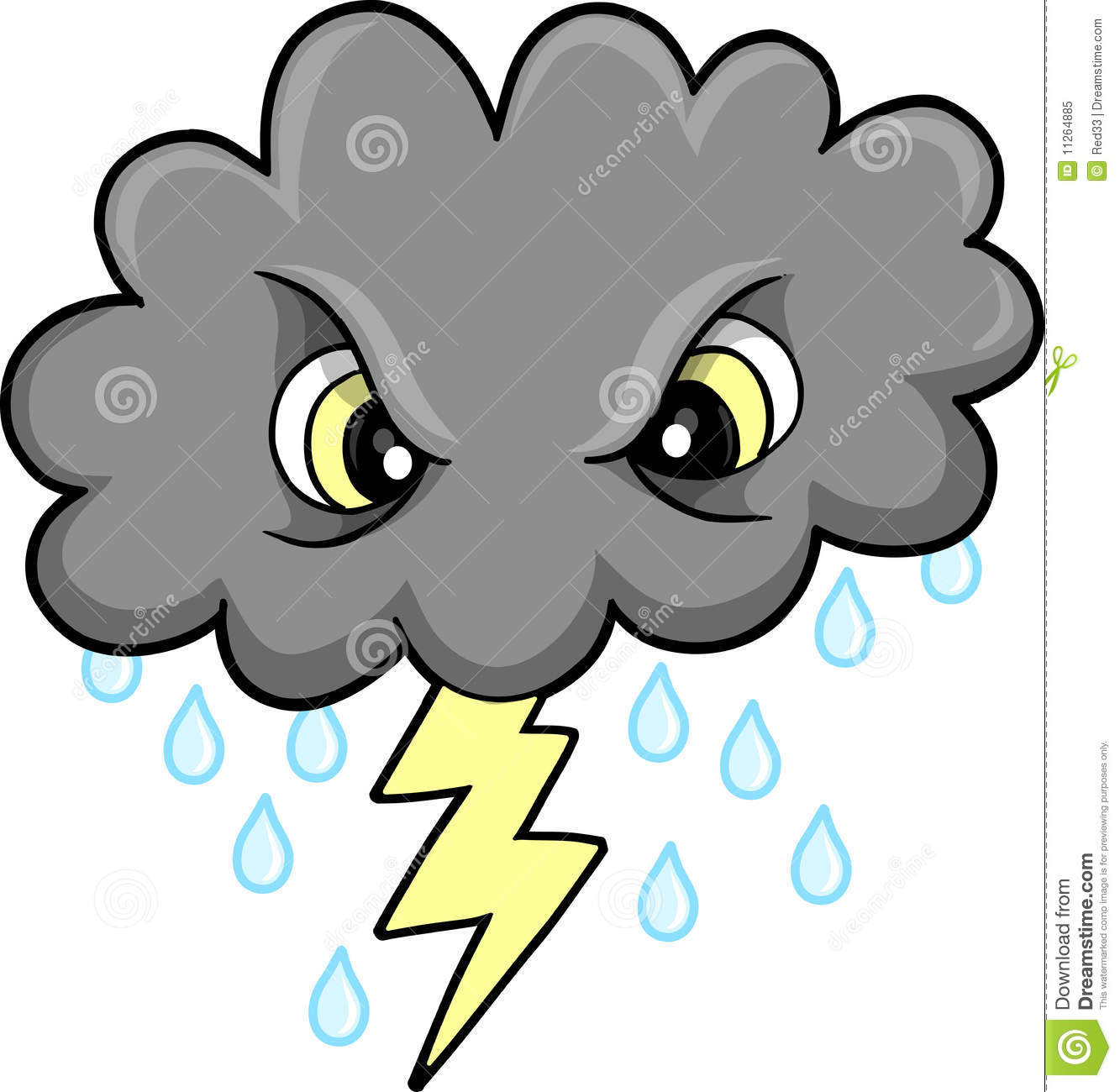 1333x1300 Clouds Clipart Thunder Cloud