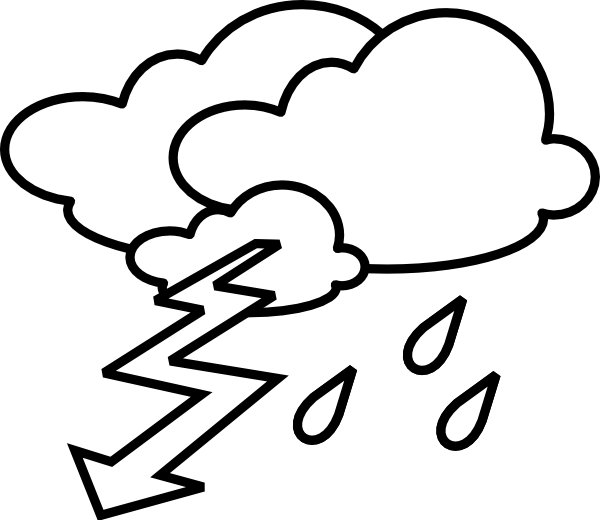 600x520 Rain And Wind Clipart