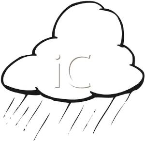 300x291 And White Rain Cloud Clipart Image
