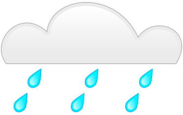 373x235 Rain Cloud Clipart 21