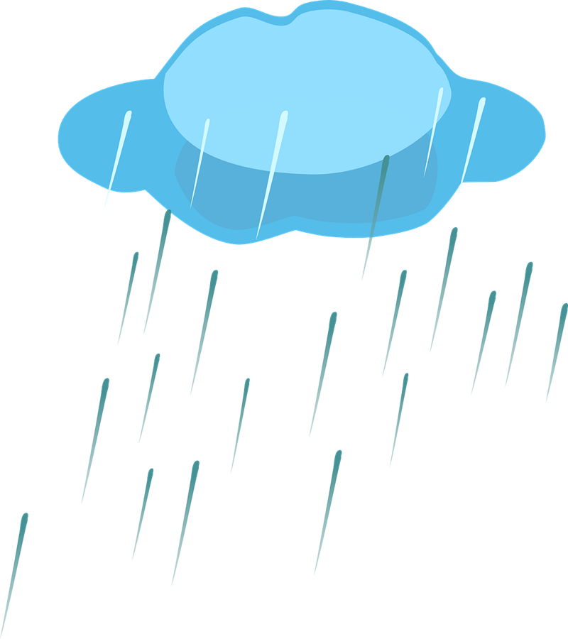 rain clouds clipart