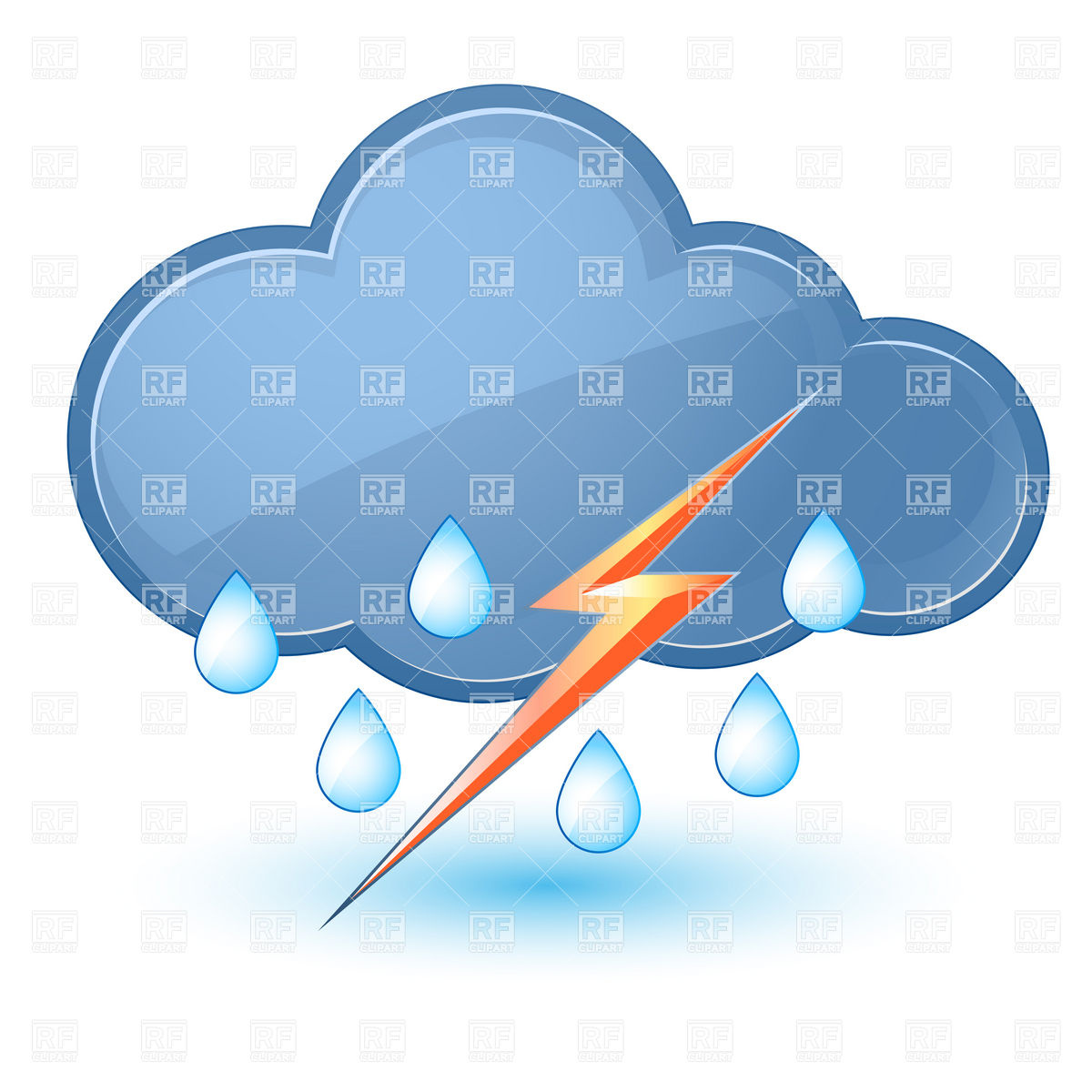 1200x1200 Clip Art Rain Cloud Clipart Panda