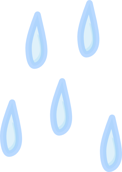 420x593 Raindrops Clip Art