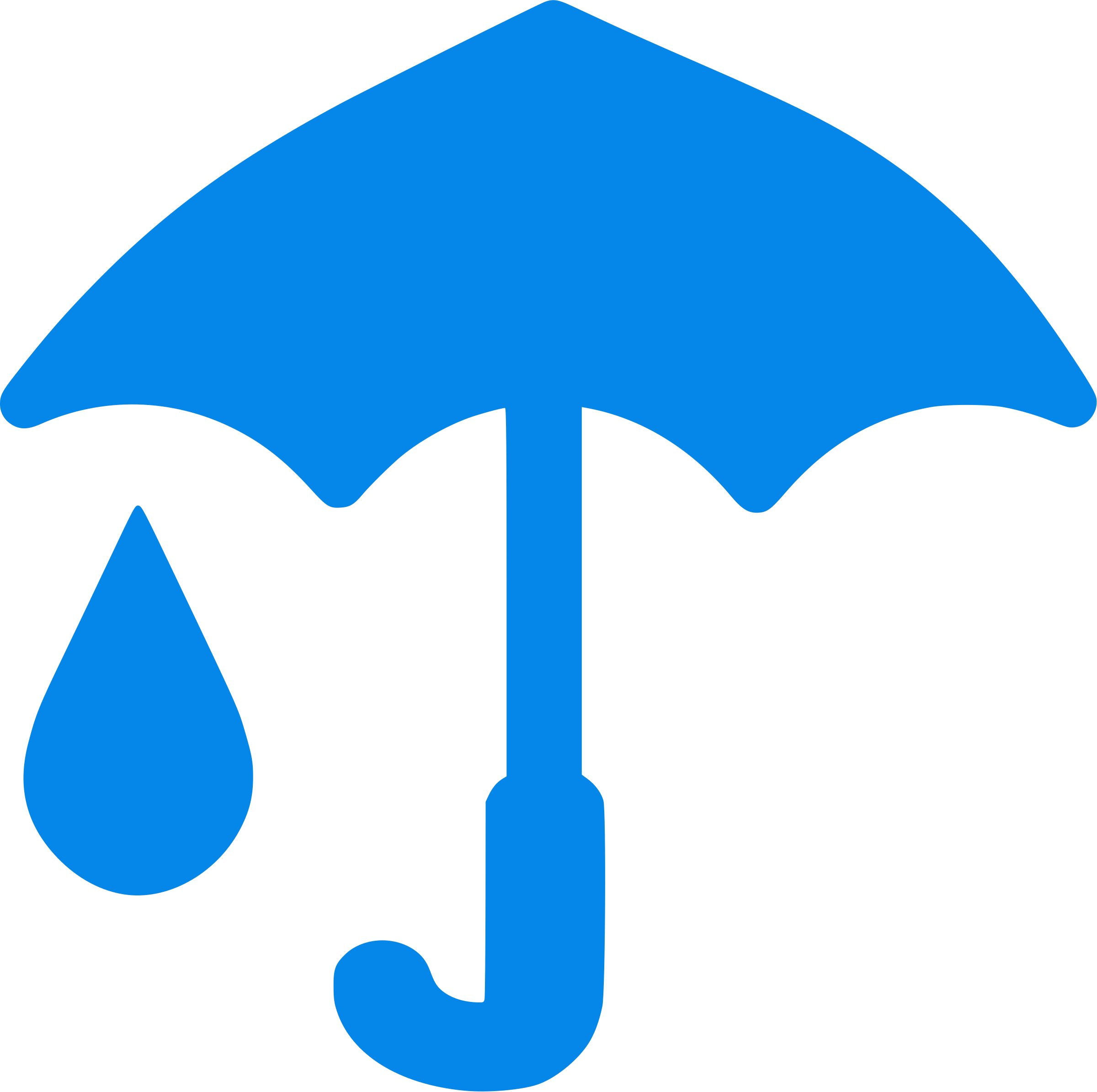 2400x2389 Clipart Blue Umbrella And Raindrop Icon