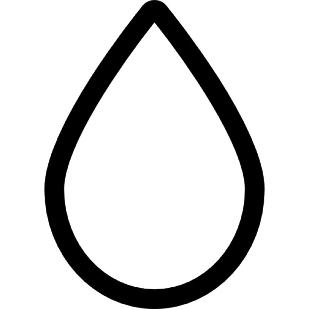 Rain Drop Outline | Free download on ClipArtMag