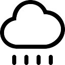 128x128 Raindrops Outlines Weather Symbol Of Water Drops Icons Free Download
