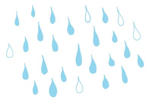 600x419 Raindrop Clip Art 6