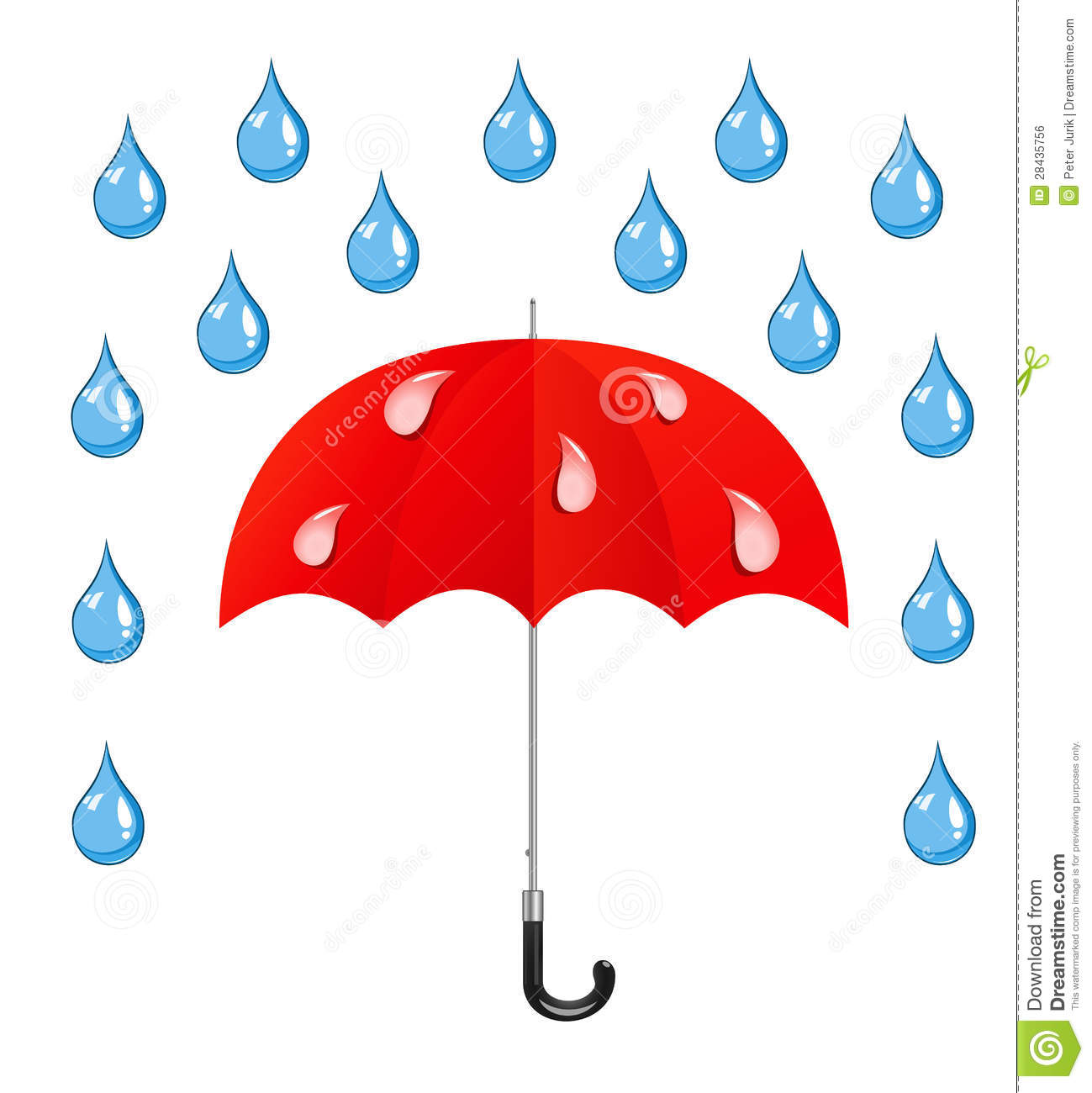 1299x1300 Raindrops Clipart Rain And Snow