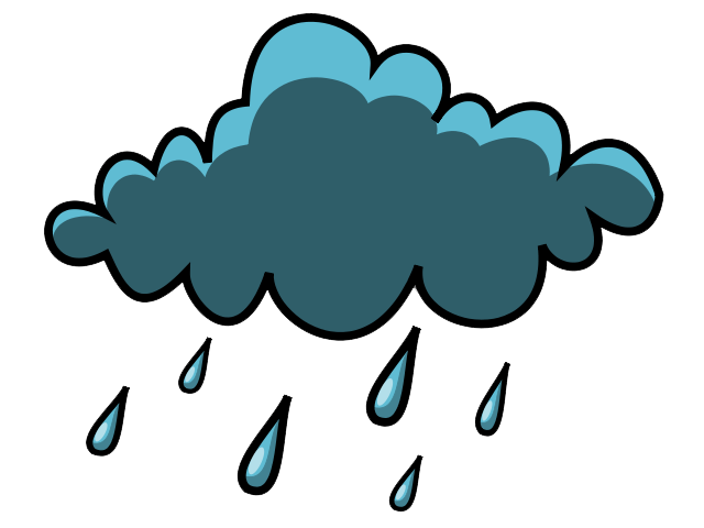 640x480 Shower Clipart Rain Cloud