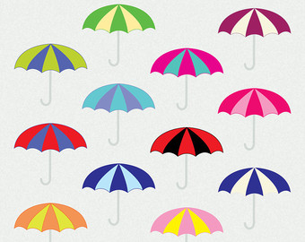 340x270 Umbrella Clip Art Etsy