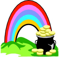 250x243 Rainbow And Pot Of Gold Clipart Picture Clipartmonk
