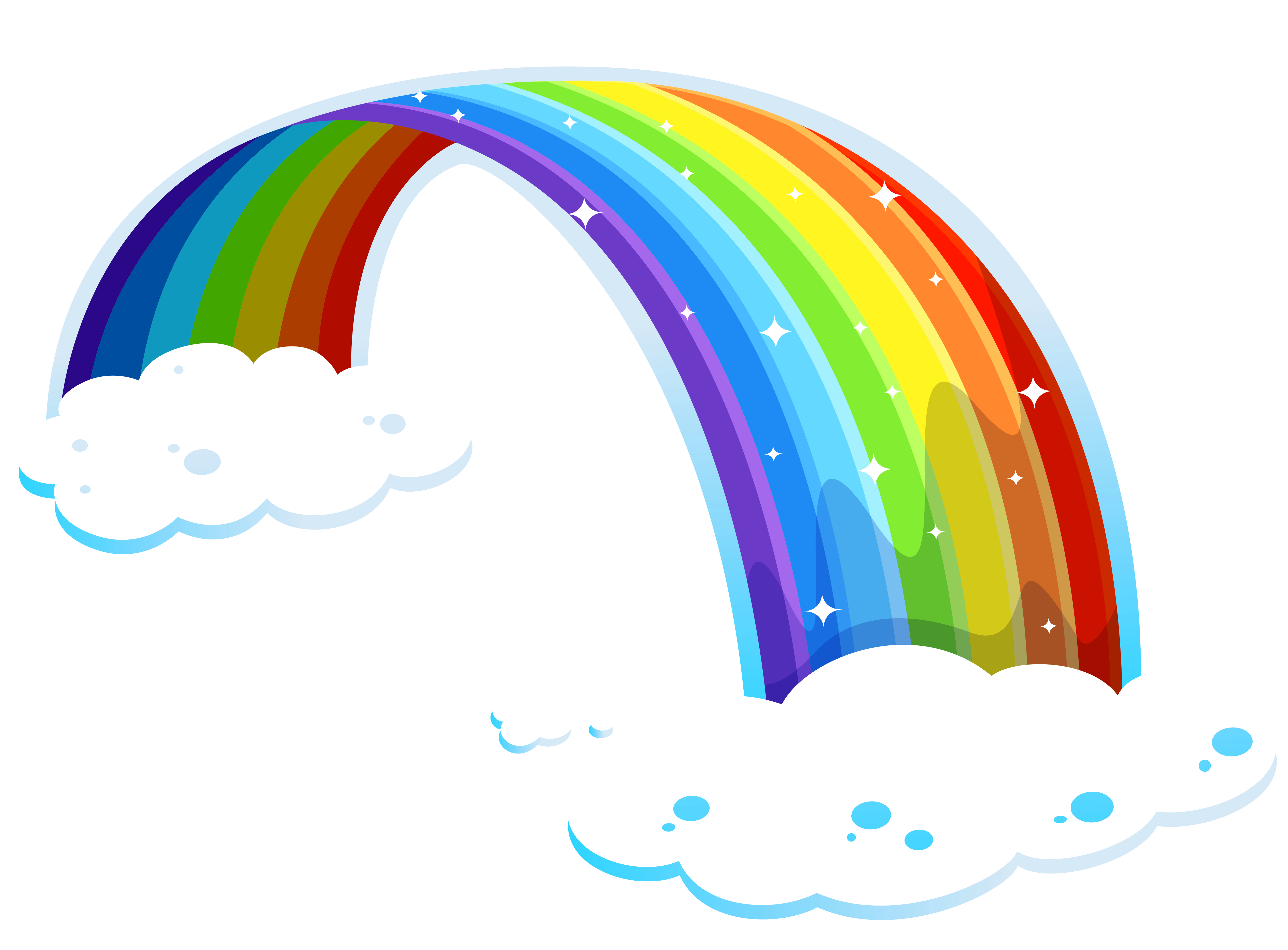 5068x3737 Best Rainbow Clipart