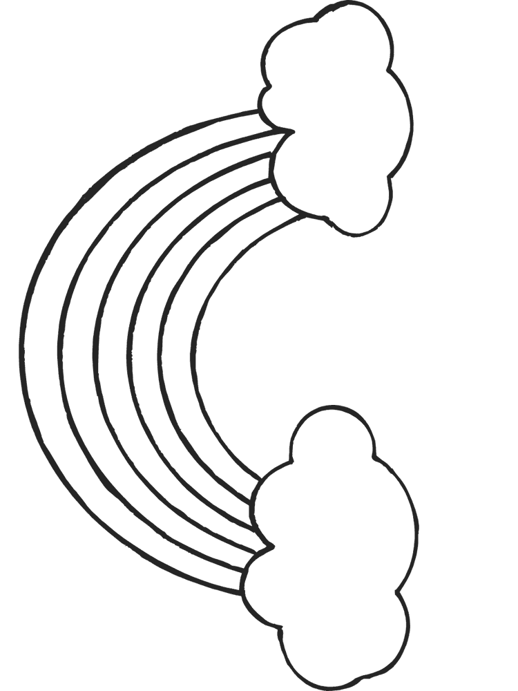 750x1000 Rainbow Print Out Many Interesting Cliparts