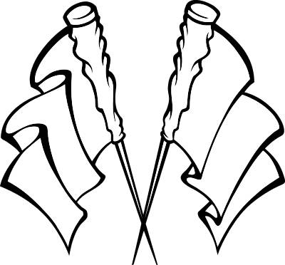 400x372 Clipart Color Guard