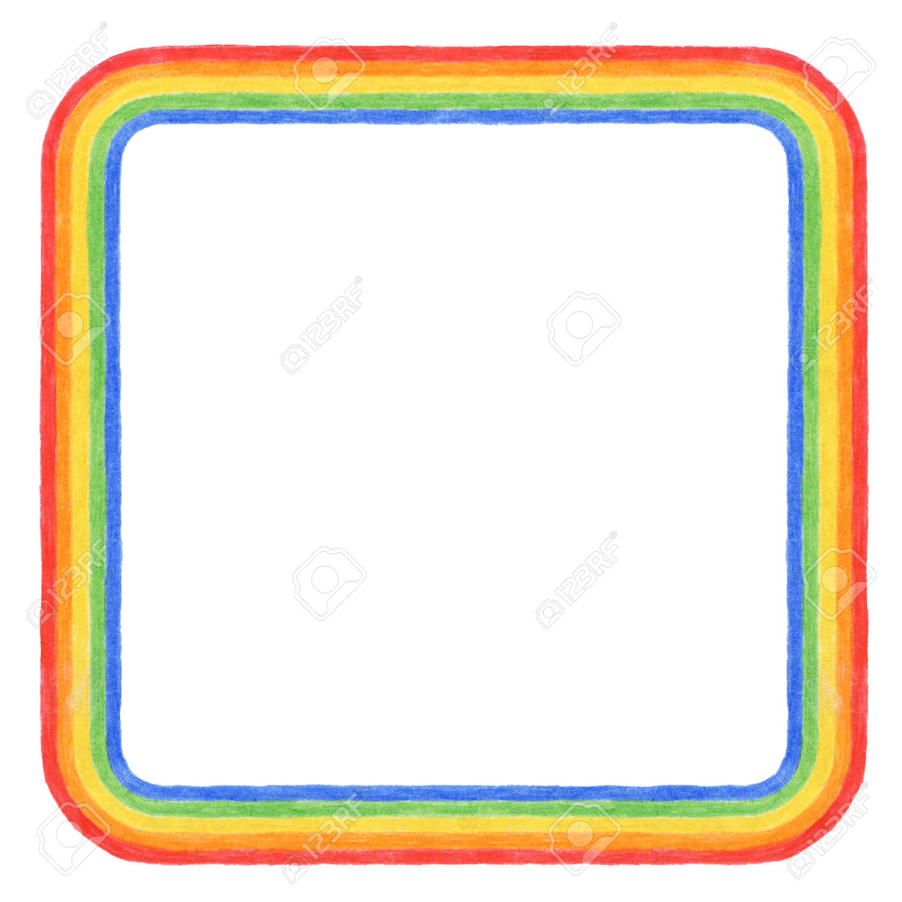 1300x1300 Square Clipart Rainbow