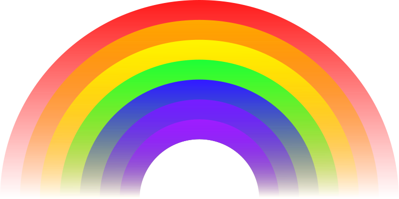 800x399 Free Rainbow Clipart Animated S Vectors
