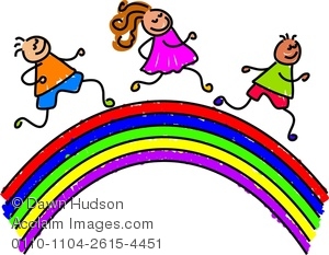 300x233 Over The Rainbow Clipart