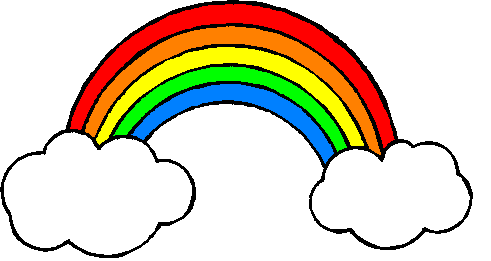 491x261 Half Rainbow Clipart Free Clipart Images