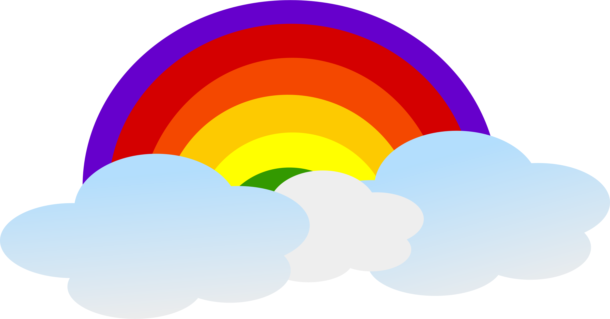 2400x1256 Rainbow Clip Art Rainbow Images