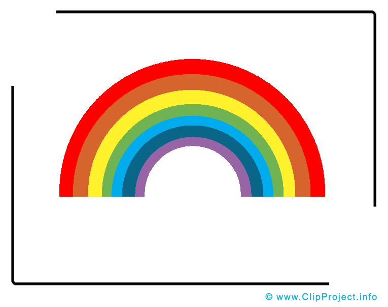 765x604 Rainbow Clip Art