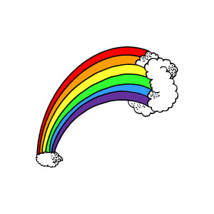 300x300 Rainbow Clip Art Images Clipart Panda