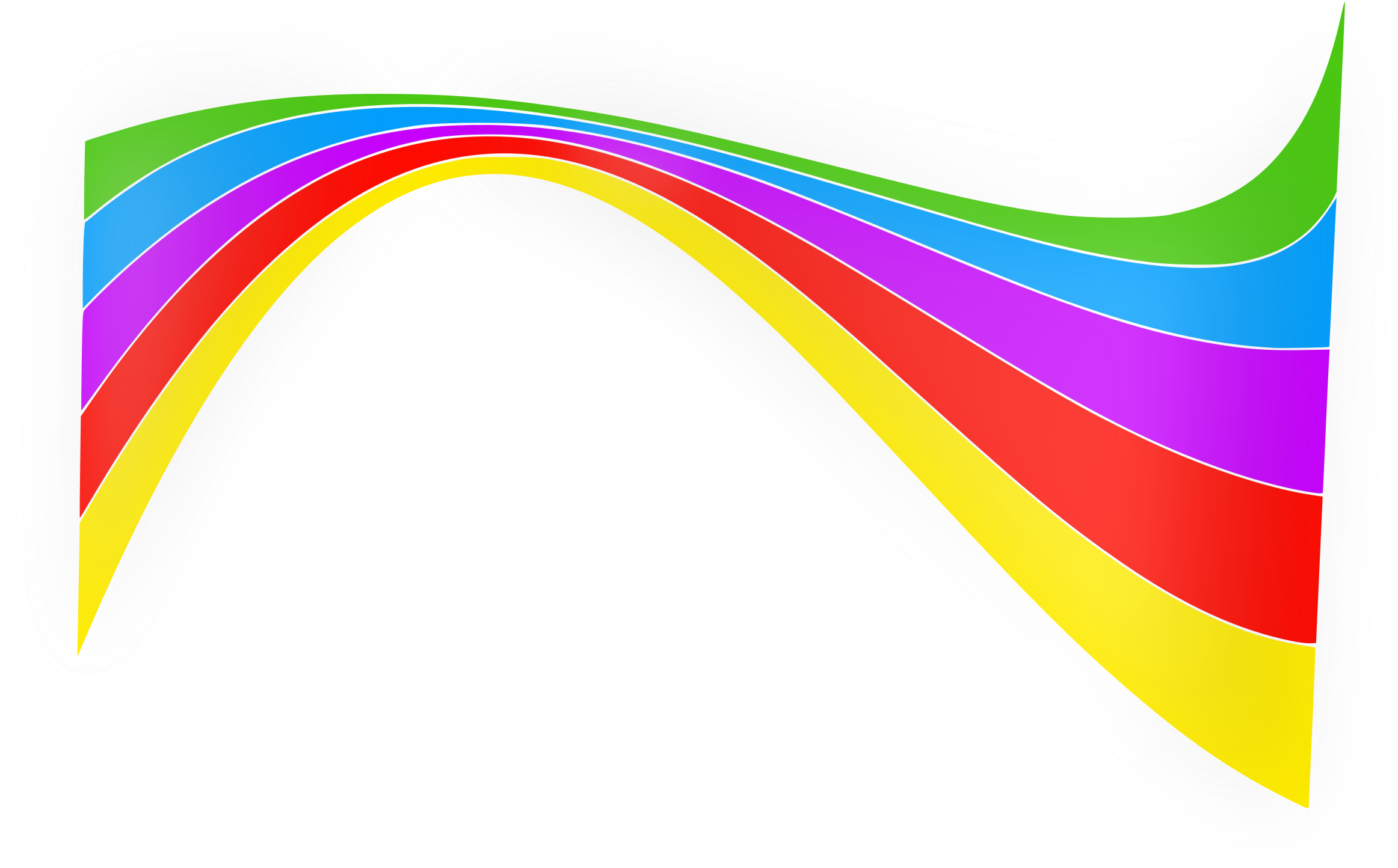 2324x1444 Rainbow Png Free Download Png Mart