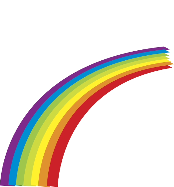 558x598 Rainbow Clip Art