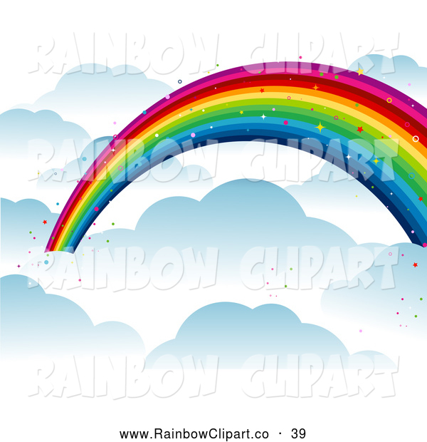 600x620 Over The Rainbow Clip Art Cliparts