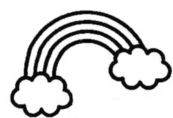 575x391 Pictures Rainbow Coloring Page 74 For Your Coloring Site