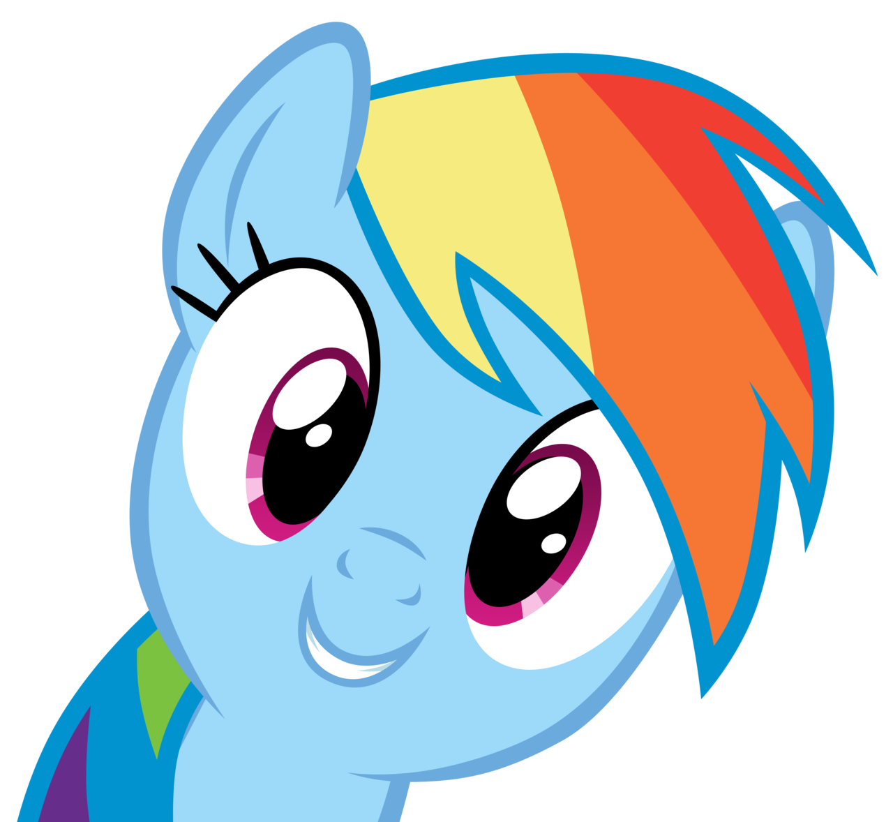 1280x1178 Rainbow Dash