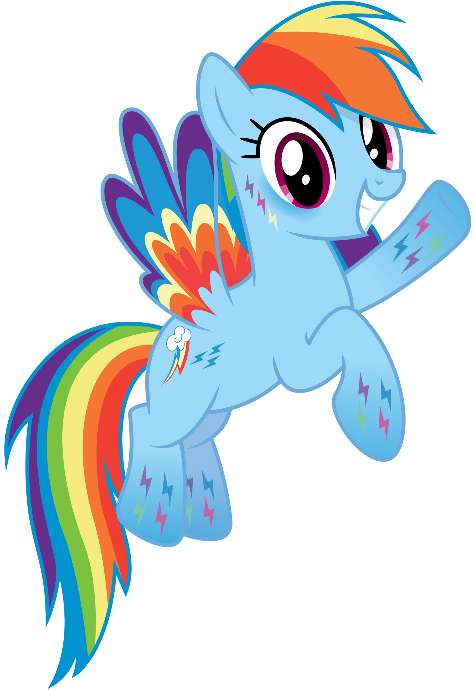 1600x2323 Rainbow Dash