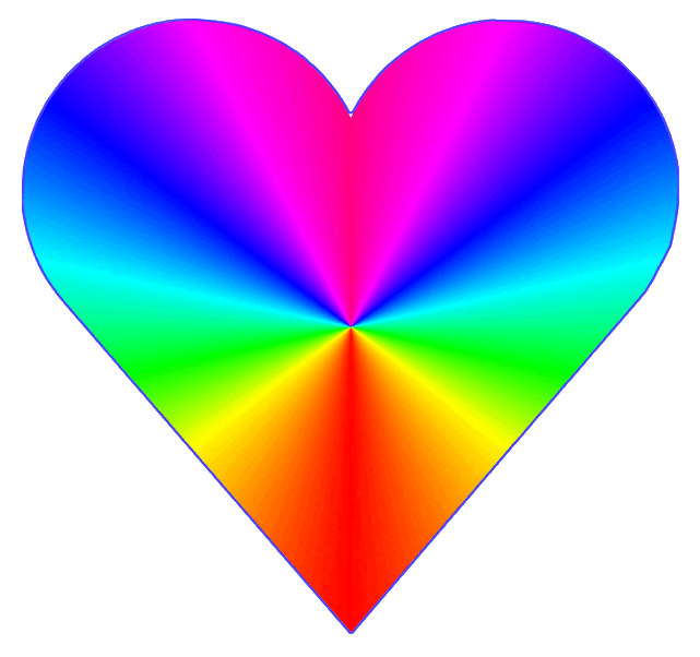 641x602 Rainbow Heart Clip Art Cliparts