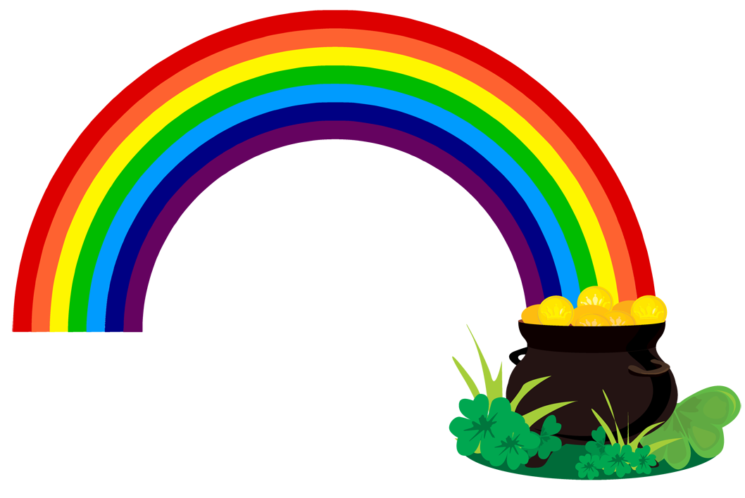 1058x708 Gold Clipart Leprechaun Rainbow