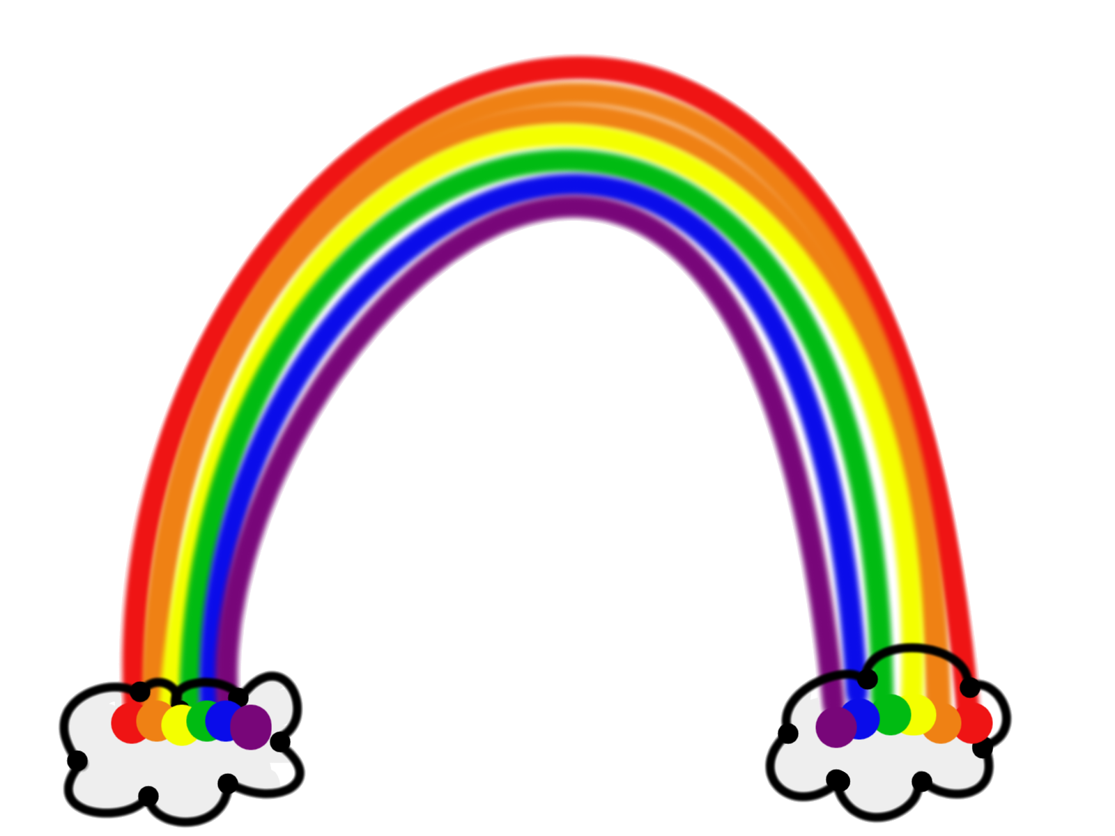 1600x1200 Free Rainbow Clipart
