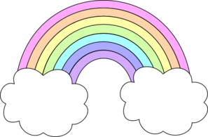 297x195 Rainbow Clipart Outline