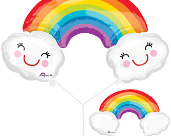 340x270 Rainbow Balloon Etsy