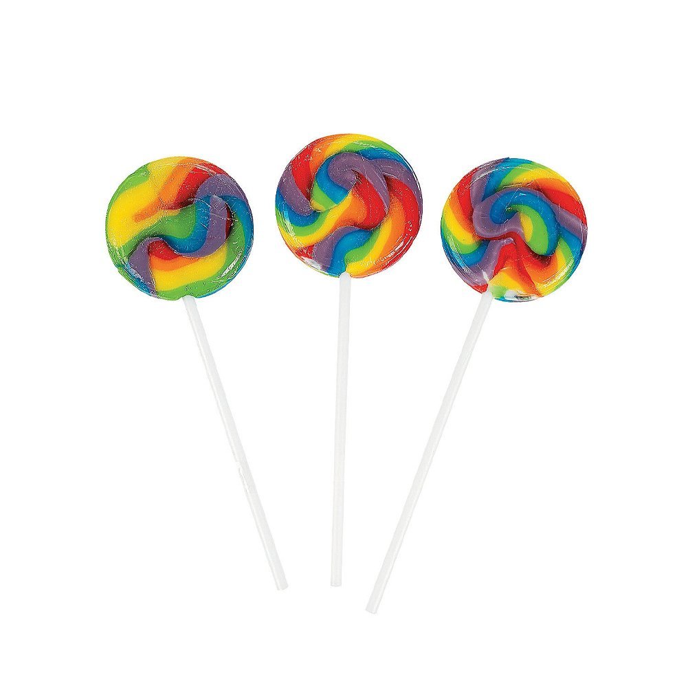 Rainbow Swirl Lollipop | Free download on ClipArtMag